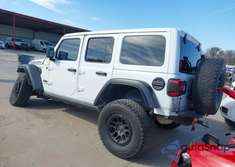 2021 Jeep Wrangler Unlimited Rubicon 4X4 z USA, uszkodzony, nr VIN 1C4JJXFG0MW842886